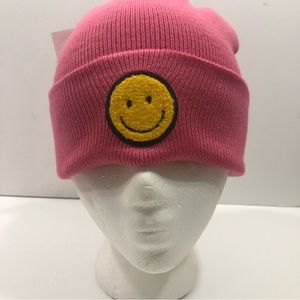 Smiley Face Knit Cap NEW